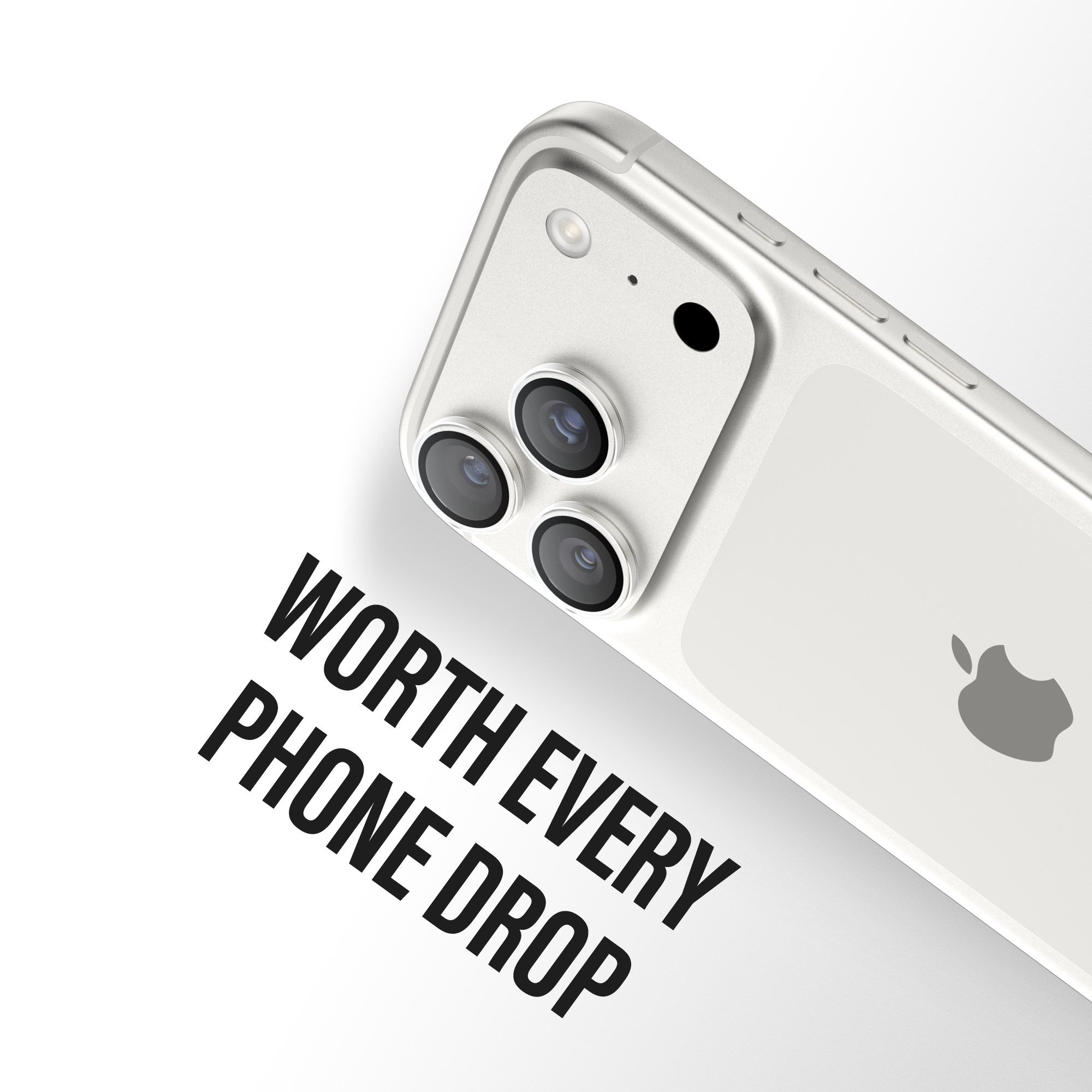 PanzerGlass® Hoops® Kameralinsebeskytter Transparent iPhone 17 Pro | iPhone 17 Pro Max | iPhone 16 Pro | 16 Pro Max